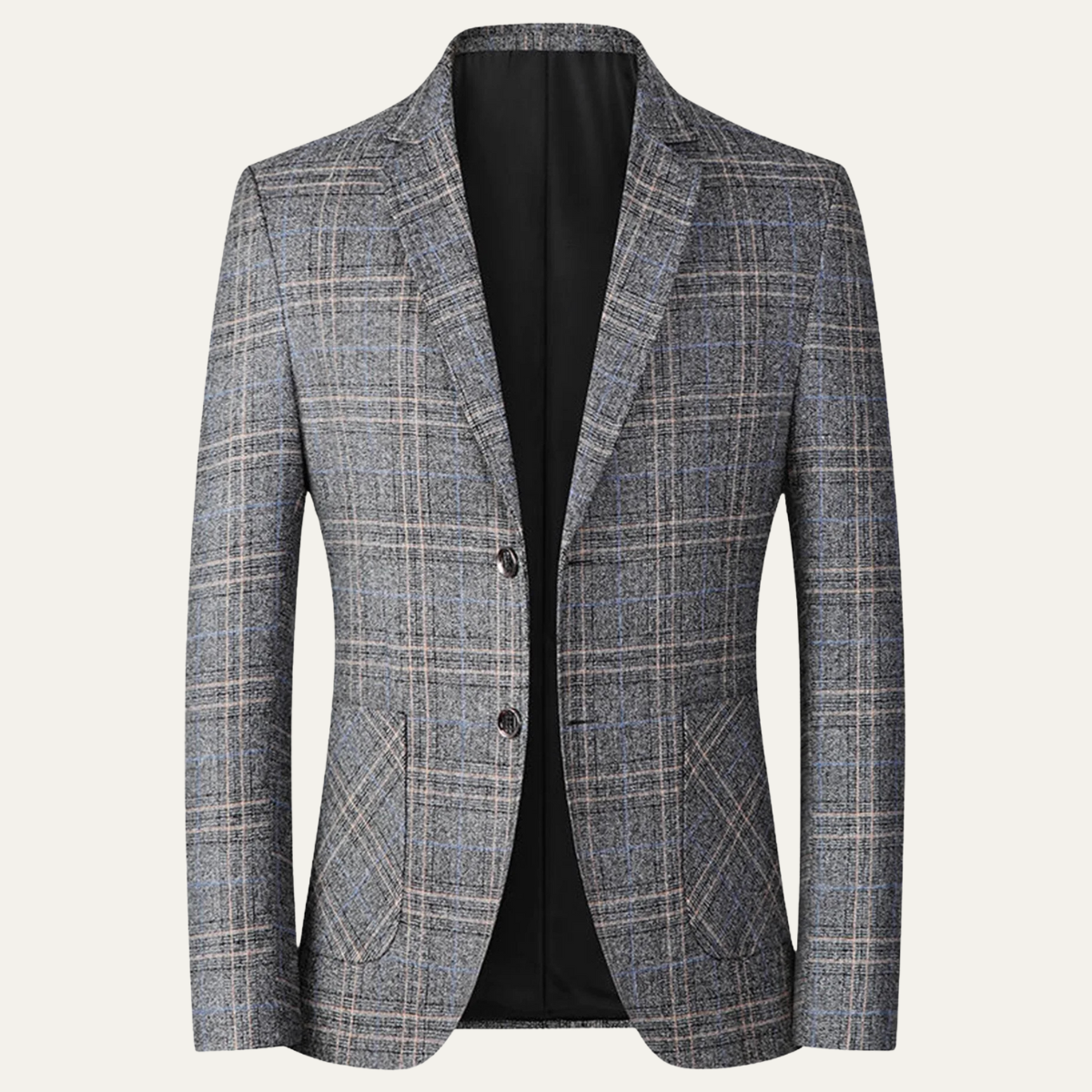 Merrifield Men's Slim Fit Blazer Checked Lightweight - Fashinoza