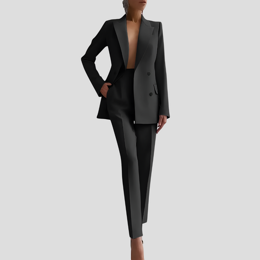 Women's Business Pantsuit Set - Fashinoza