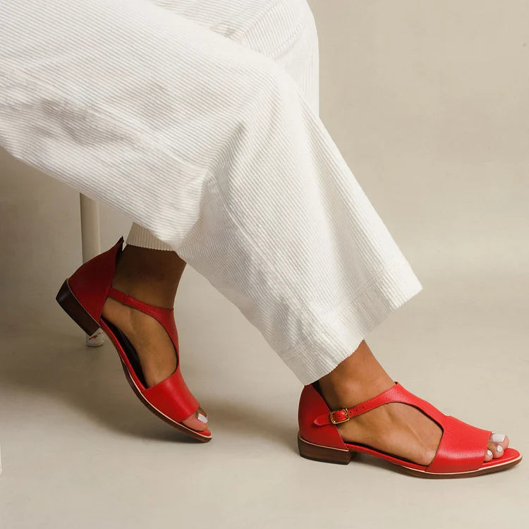 Lennox Women's Flat Sandals - Fashinoza
