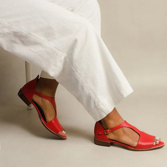 Lennox Women's Flat Sandals - Fashinoza