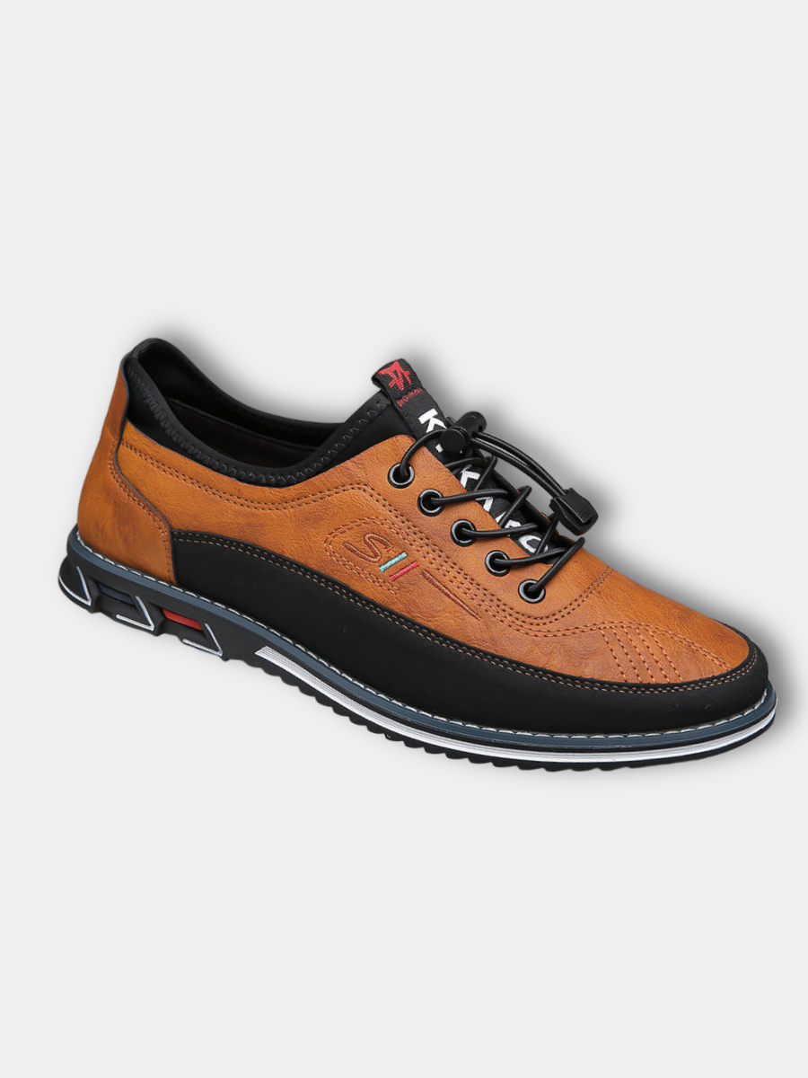 Men's Low Lace-Up Boots - Fashinoza