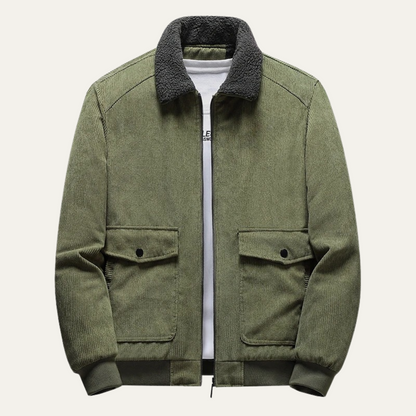 Millstone Men's Wool Fleece Jacket - Fashinoza
