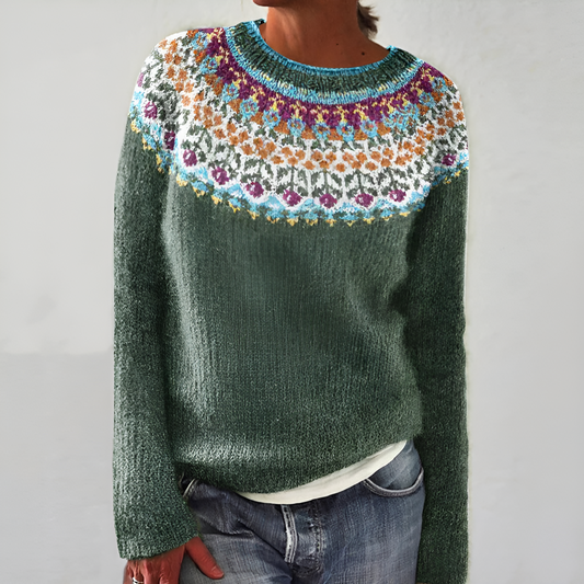 Women's Garden Sweater - Fashinoza