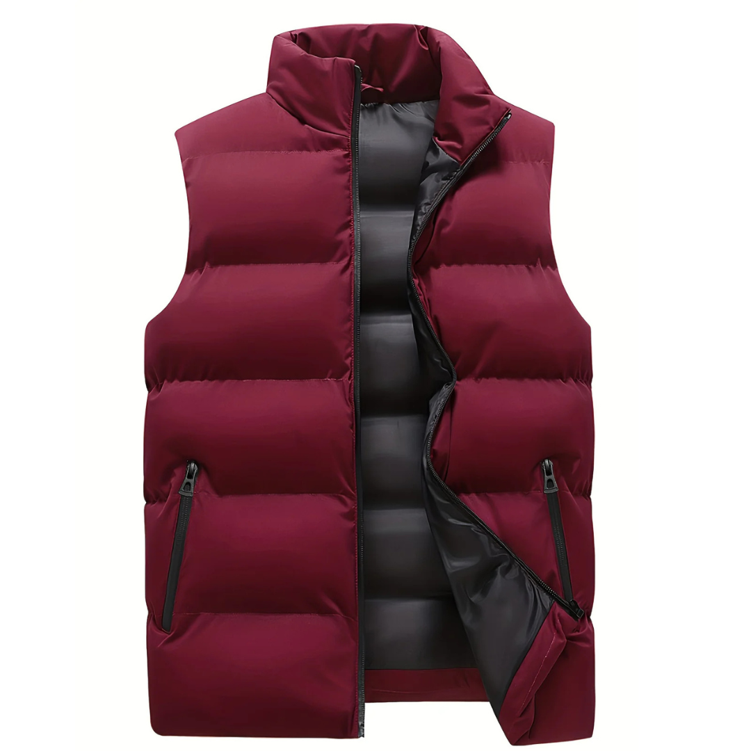 Evan | Men's Winter Puffer Sleeveless Jacket