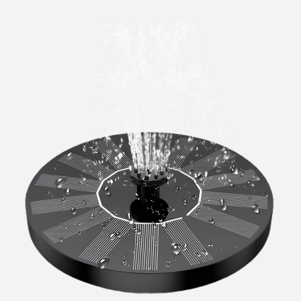 Solar Powered Outdoor Water Fountain - Fashinoza