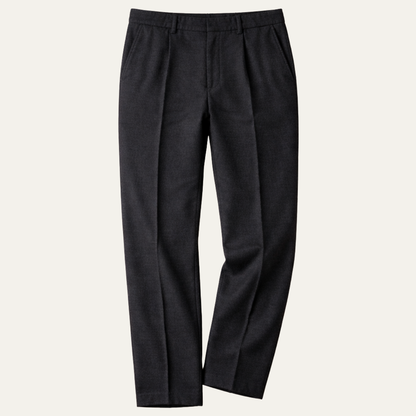 Men's Linen Pants Loose Fit Lightweight Beige - Fashinoza