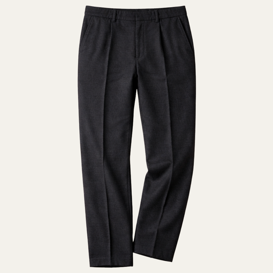 Men's Linen Pants Loose Fit Lightweight Beige - Fashinoza