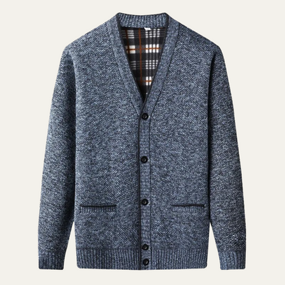 Men's Casual Cardigan Warm Button Front - Fashinoza
