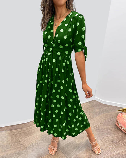 Women's Polka Dot Dress