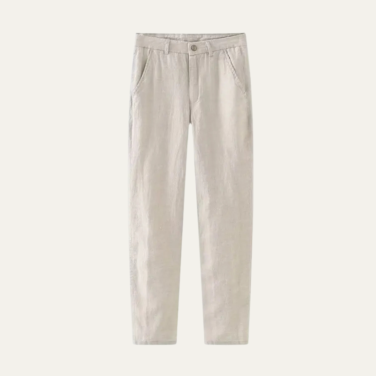 Alderfall Men's Linen Pants Casual Loose Fit - Fashinoza