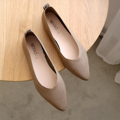 Women's Ballet Flat Shoes Comfortable - Fashinoza