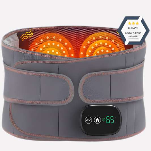 Heating Massage Belt Red Light Therapy - Fashinoza