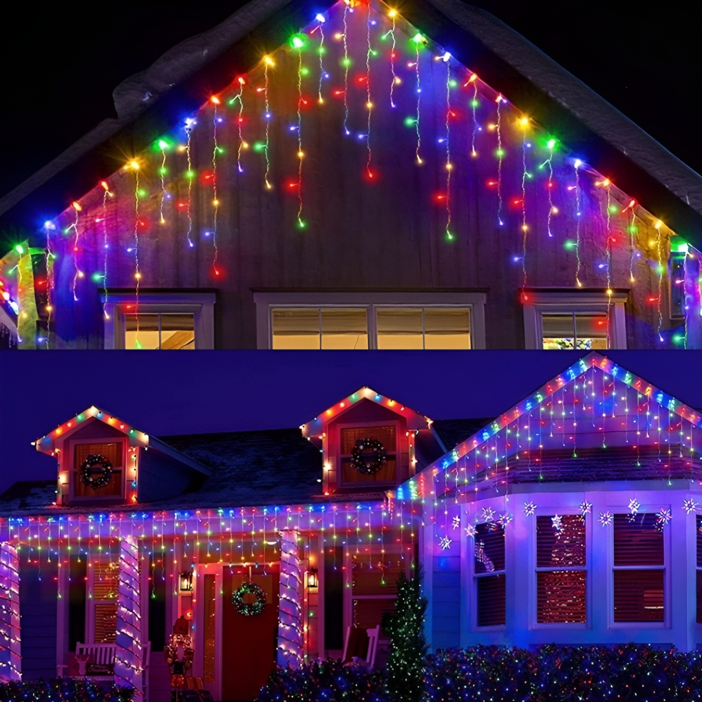 Led Light Curtain String Lights - Fashinoza