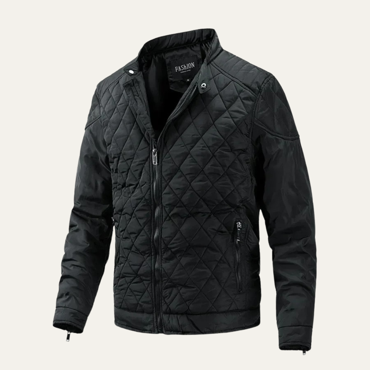 Men's Classic Quilted Jacket Lightweight - Fashinoza