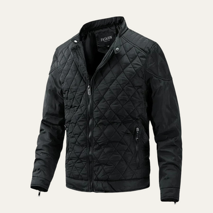 Men's Classic Quilted Jacket Lightweight - Fashinoza