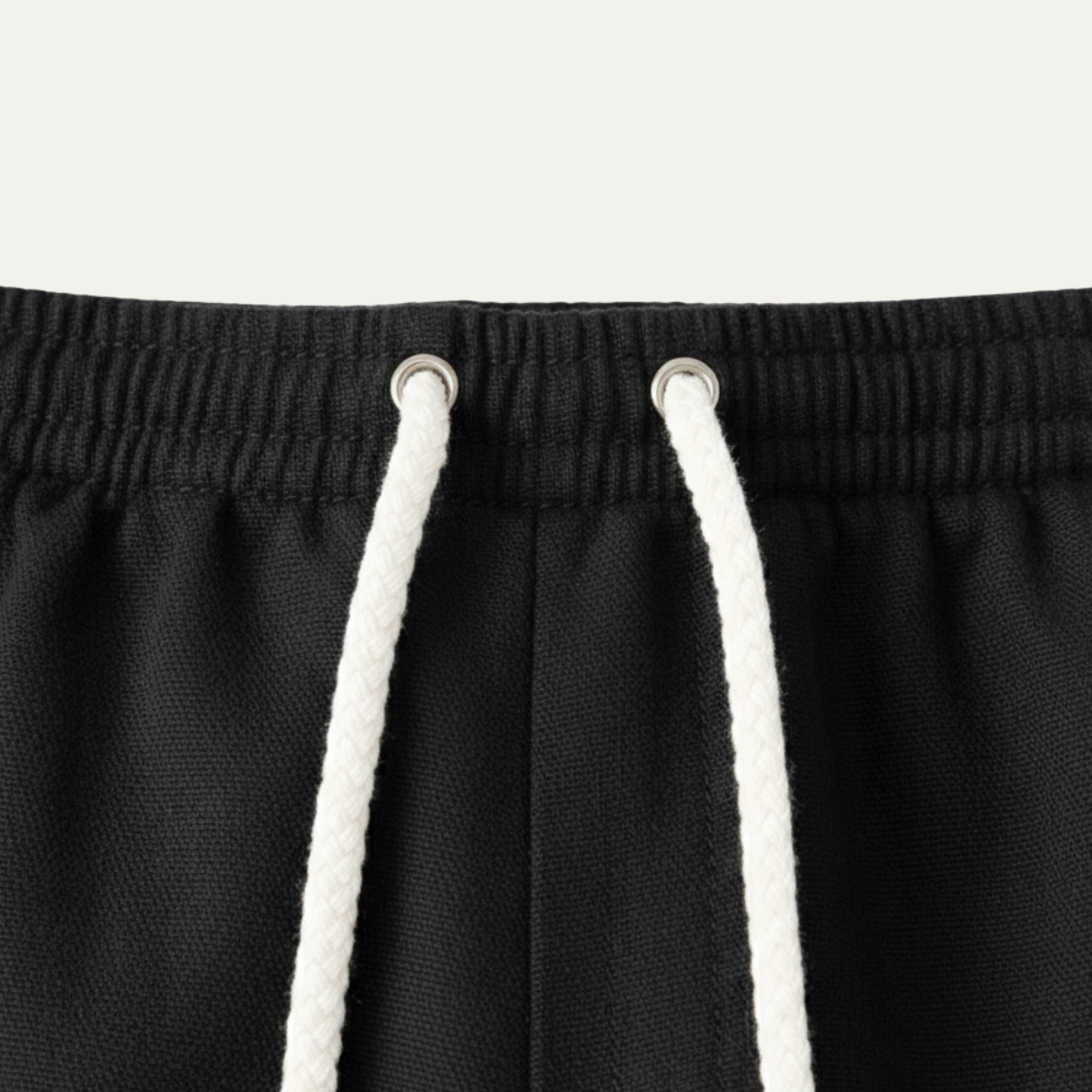 Men's Linen Blend Loose Fit Drawstring Pants Lightweight