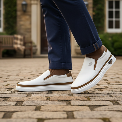 Kingsley Mens Orthopedic Slip On Shoes