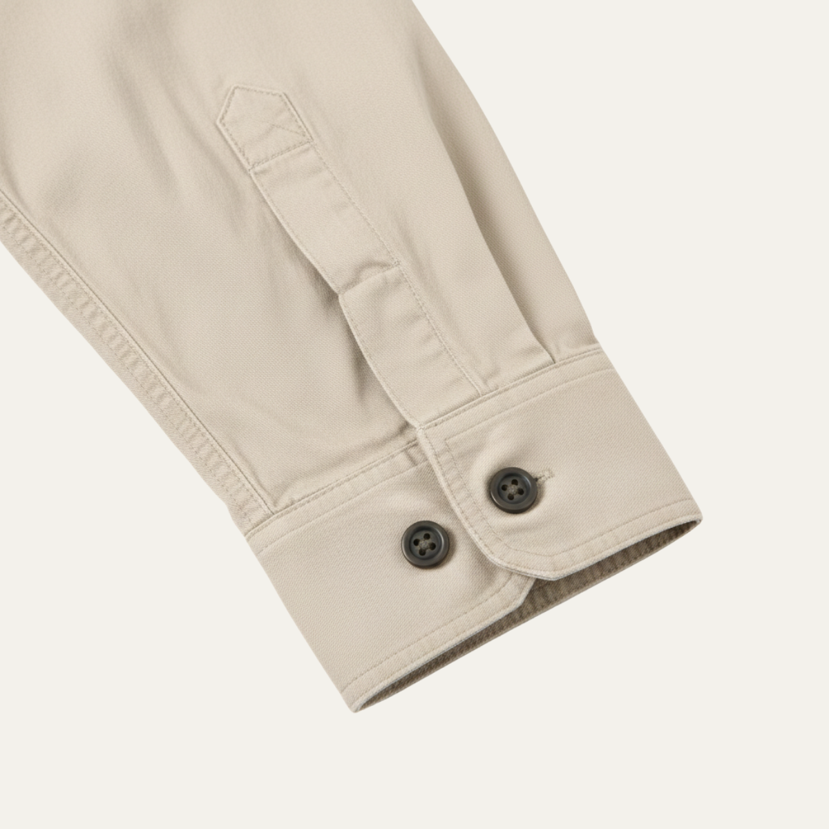Men's Soft Cargo Shirt Multi Pocket Solid Color Cotton