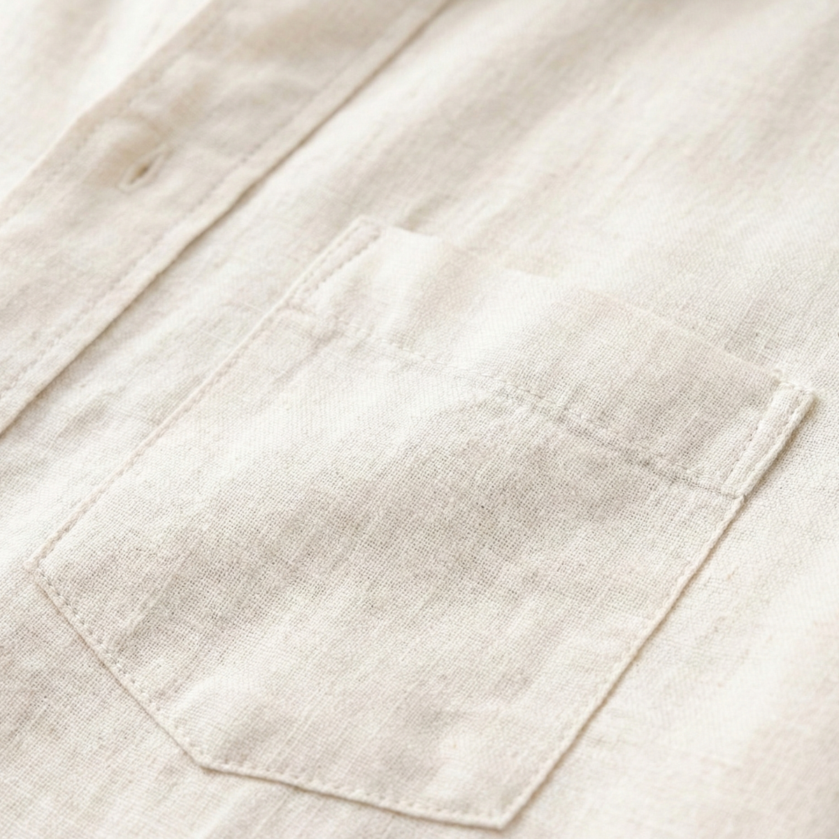 Men's Linen Shirt And Pants Oversized Set