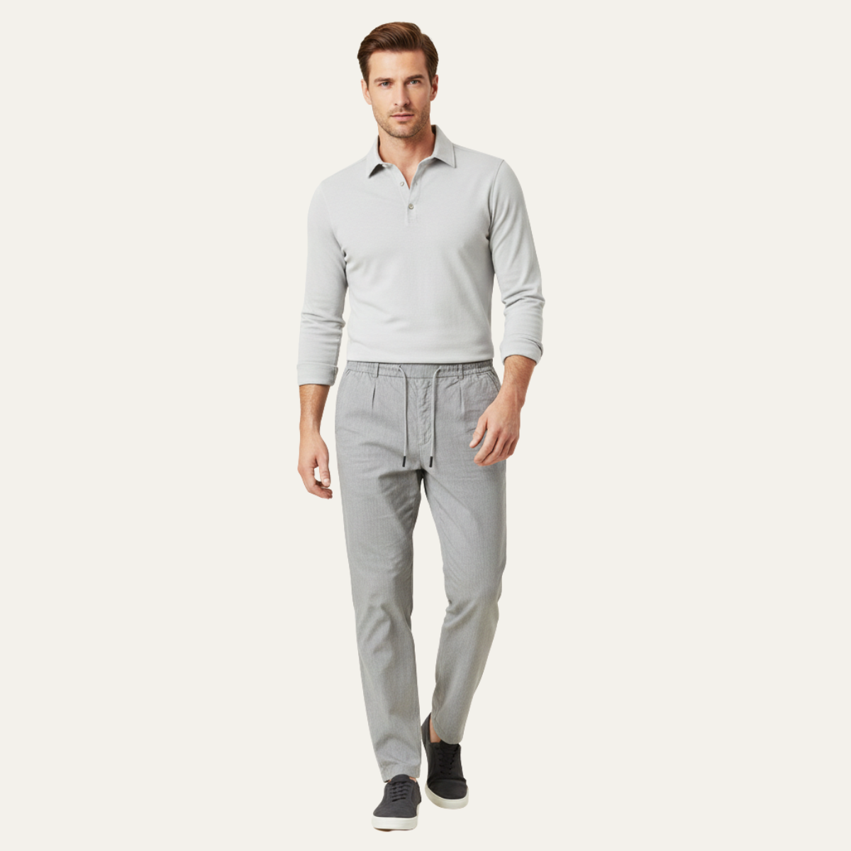 Men's Lightweight Drawstring Summer Pants