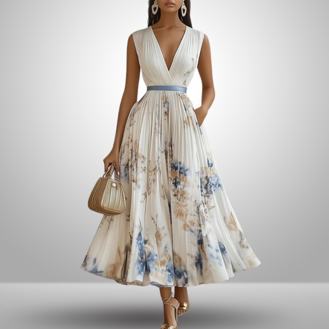 Women's Sleeveless Maxi Dress Lightweight Summer - Fashinoza