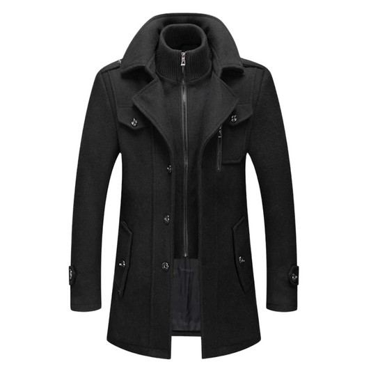 Emmanuel| Men Winter Tailored Long Coat
