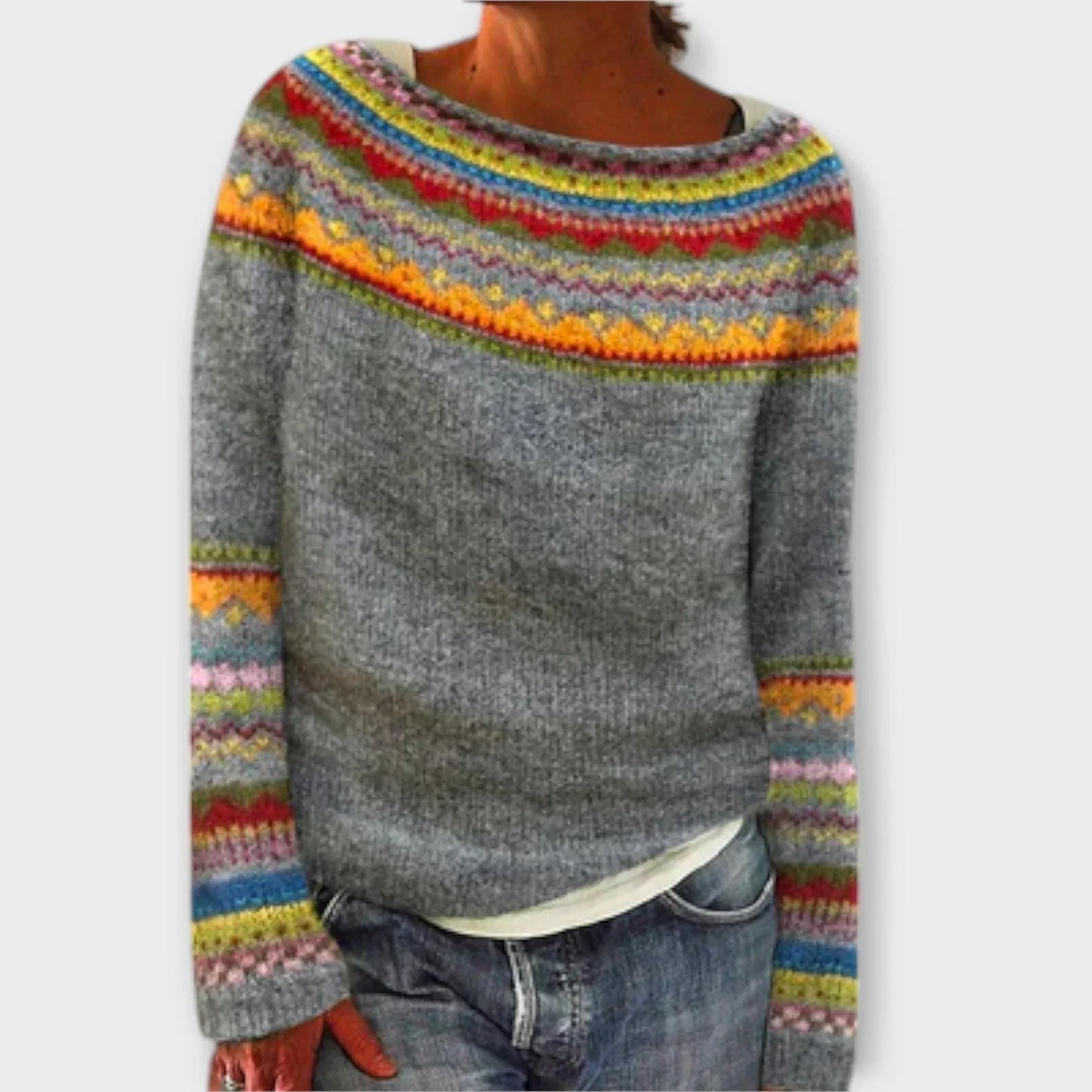 Women's Vintage Sweater - Fashinoza