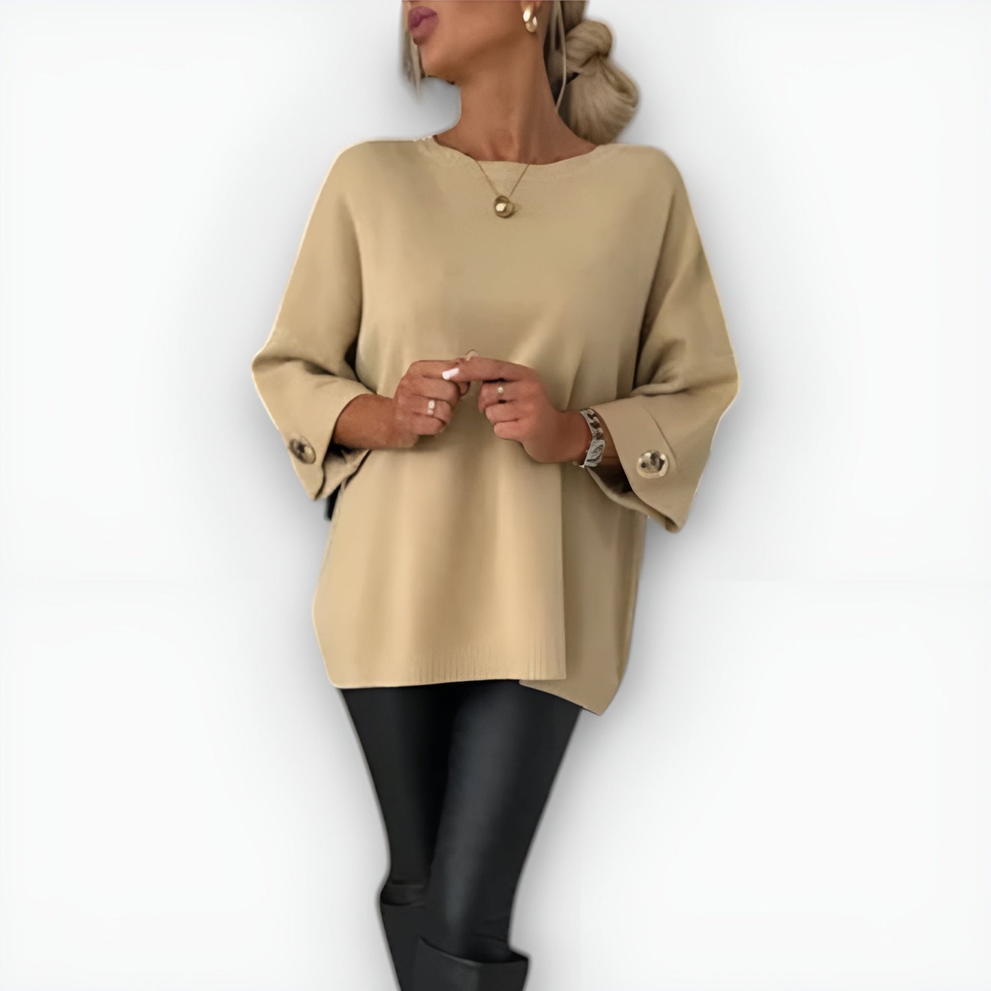 Women's Straight Fit Sweater Loose