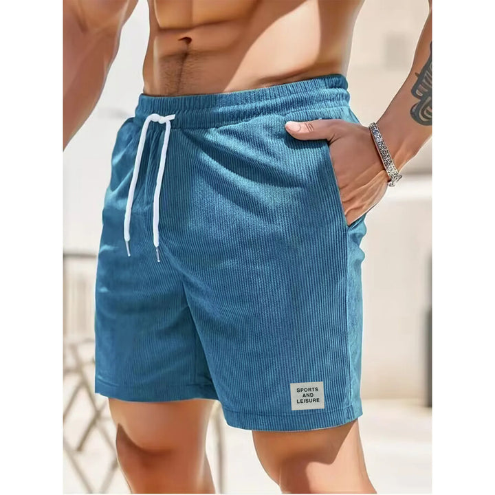 Men's Corduroy Casual Shorts - Fashinoza