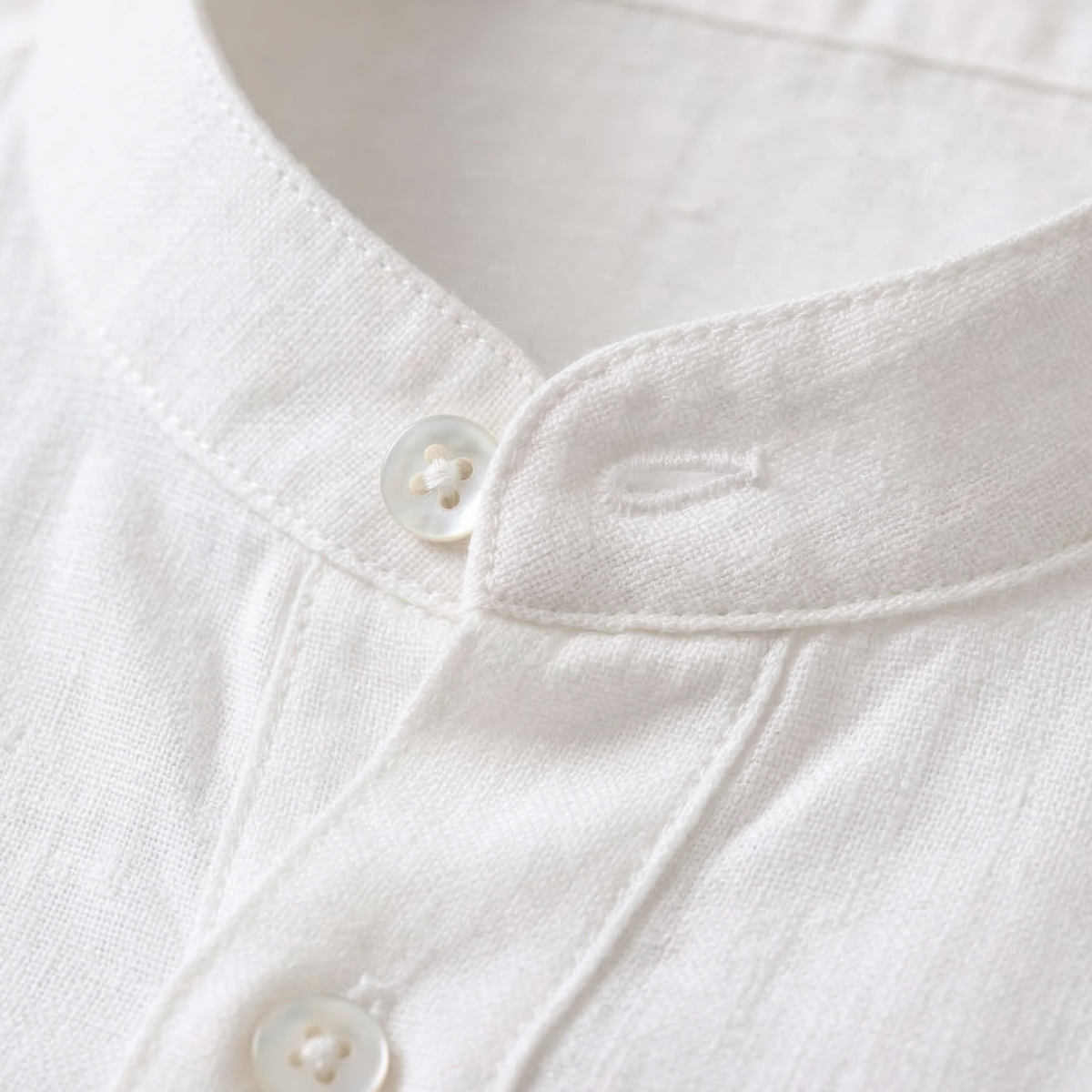 Men's Cotton Linen Casual Shirt Pants Set