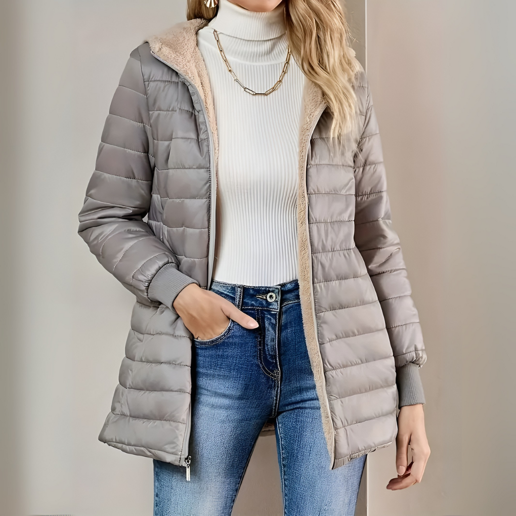 Women's Casual Winter Jacket - Fashinoza