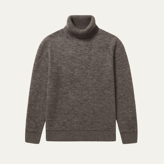 Highclere Men's Merino Turtleneck Sweater - Fashinoza