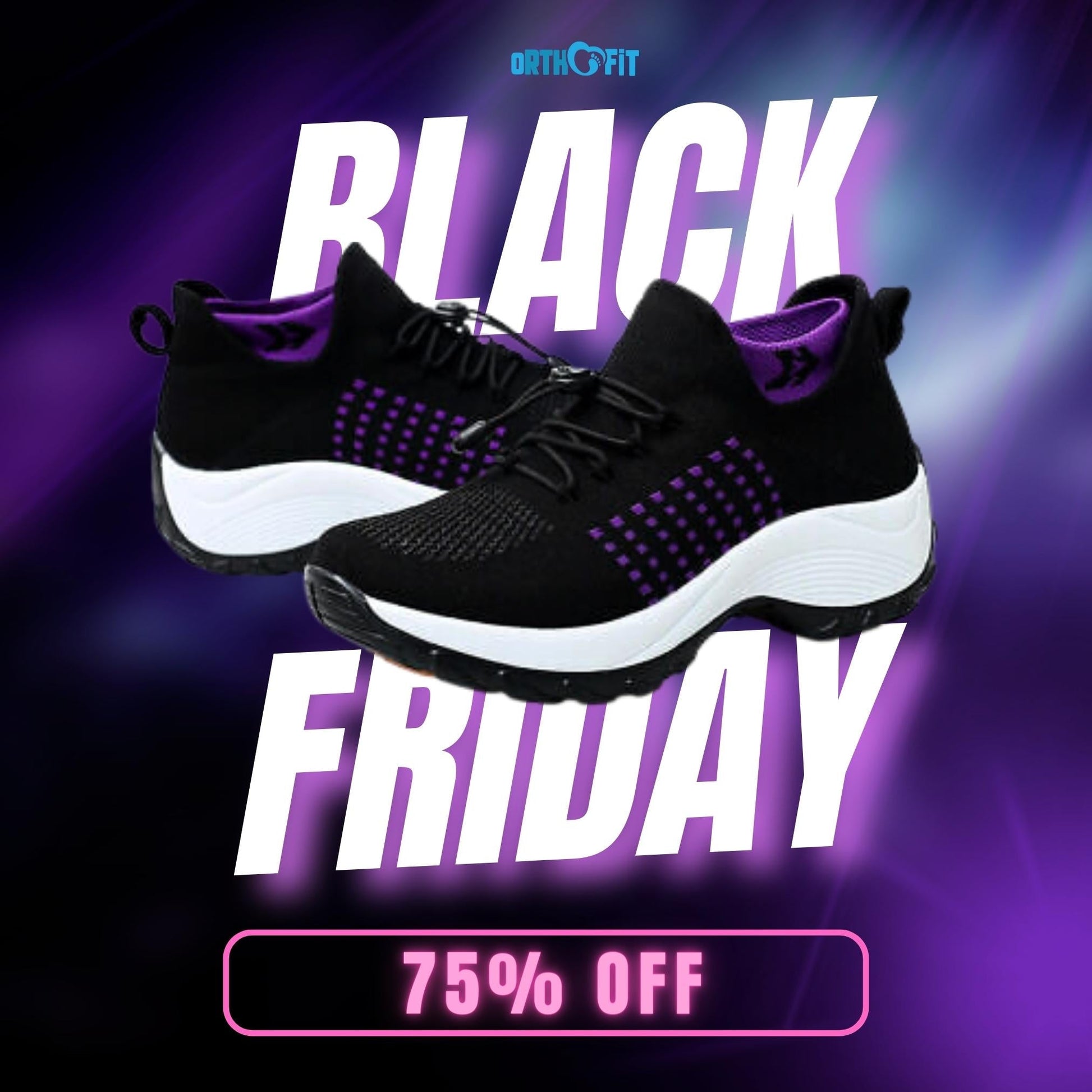 Women's Comfort Shoes Black - 
Fashinoza
