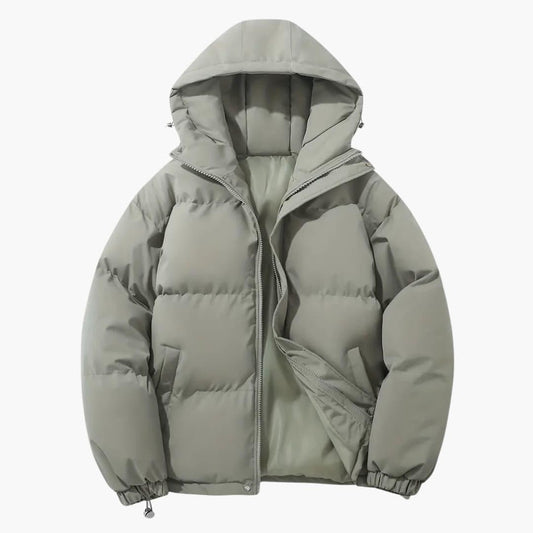 Women's Hooded Zipper Jacket - Fashinoza
