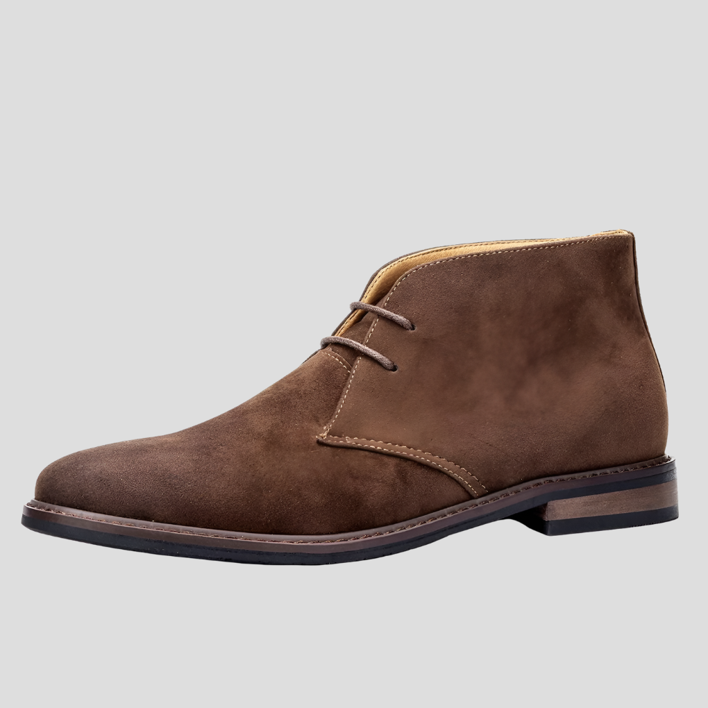 Men's Desert Boots Vintage Leather Brown