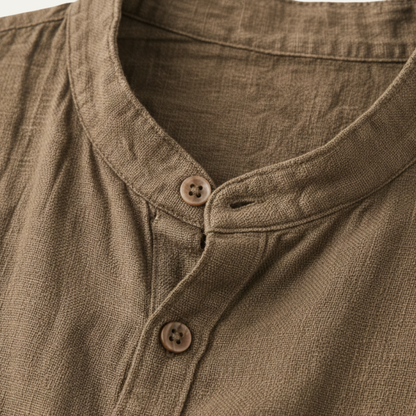 Notting Hill Men's Linen Shirt Relaxed Fit