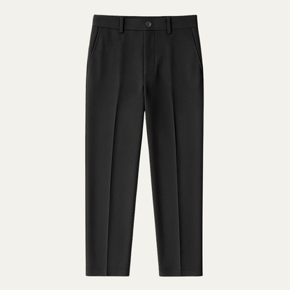 Men's Tailored Straight Leg Pants Smart Casual - Fashinoza