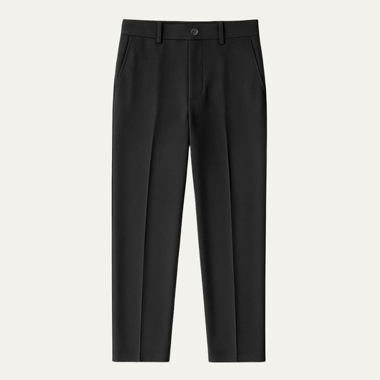 Men's Tailored Straight Leg Pants Smart Casual - Fashinoza