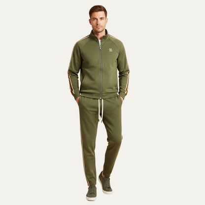 Men's Hoodie Jogger Set Cotton Loungewear Grey