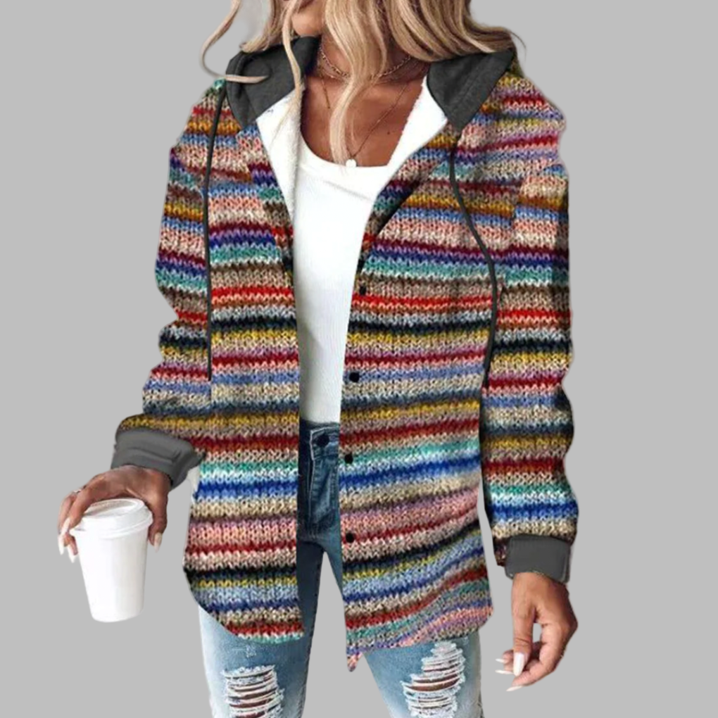 Women's Cardigan Button Front - Fashinoza