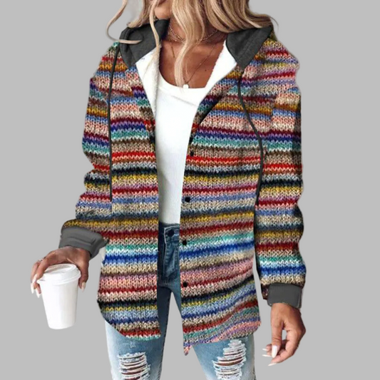 Women's Cardigan Button Front - Fashinoza