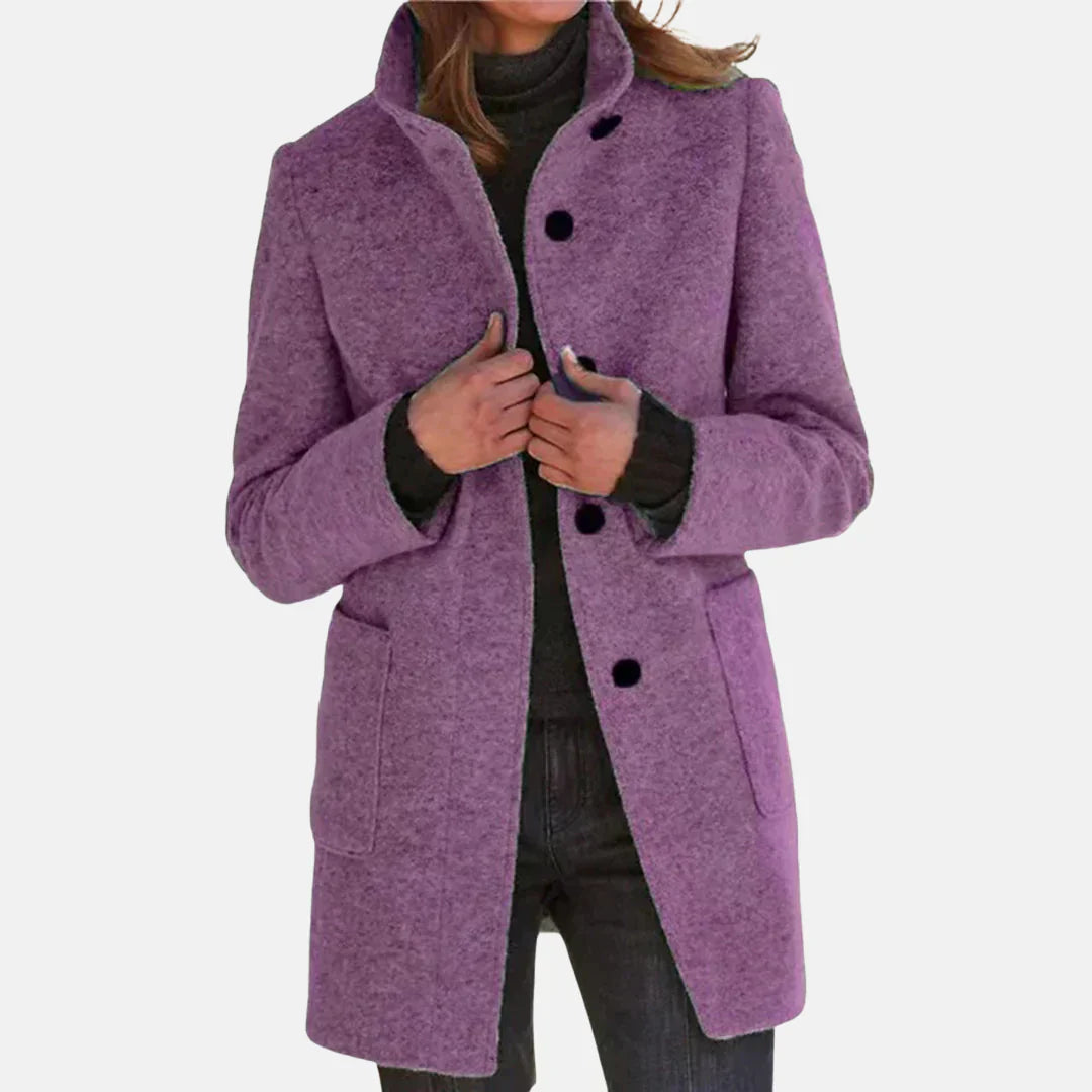 Tweed Coat Classic Brown
