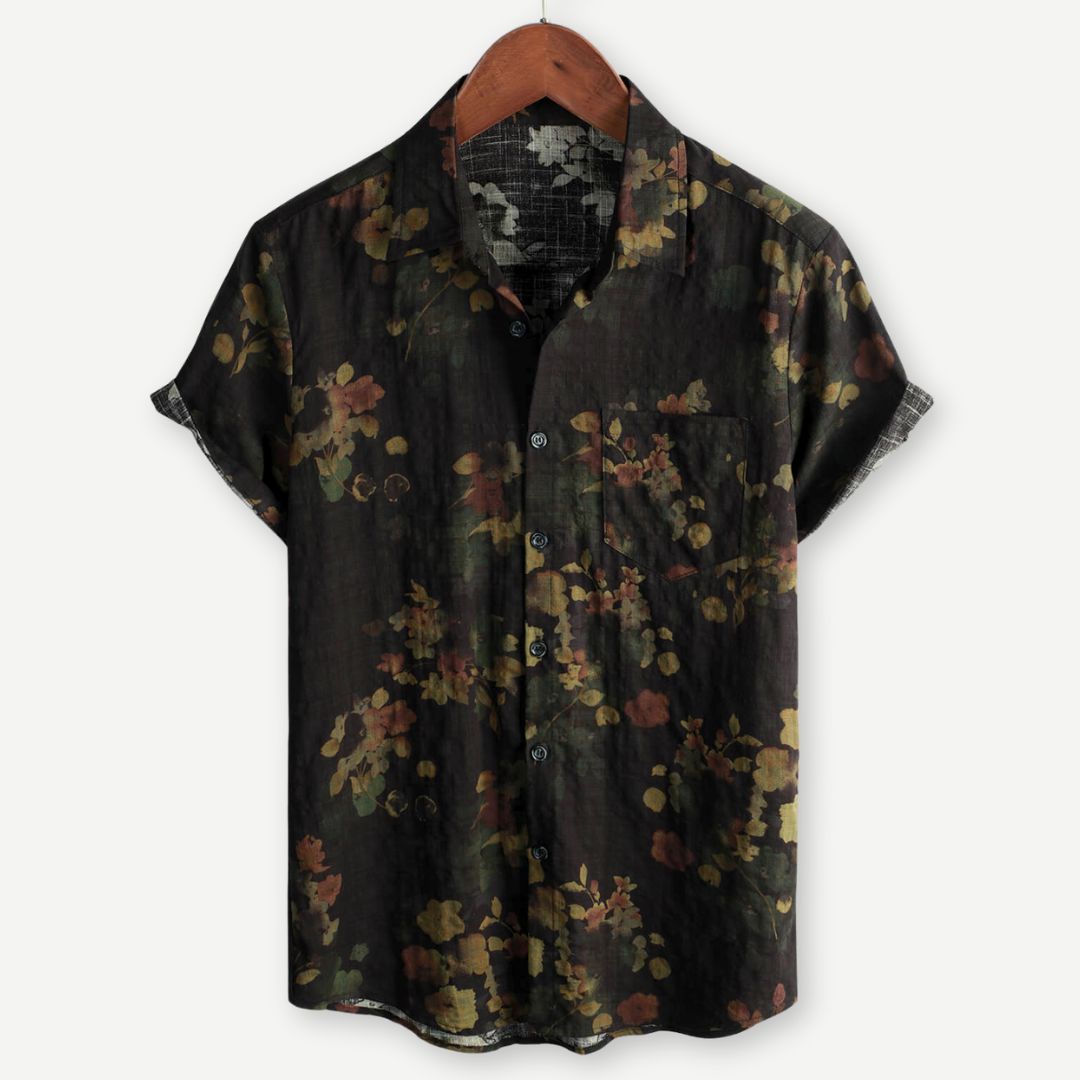 AirLight Women's Dusky Bloom Blouse - 
Fashinoza