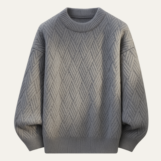 La Maddalena Men's Knitted Crew Neck Sweater - Fashinoza