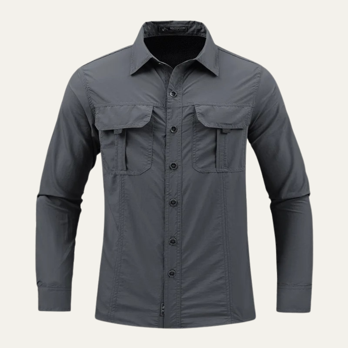 Montbrook Men's Tactical Cargo Shirt Multi Pocket - Fashinoza