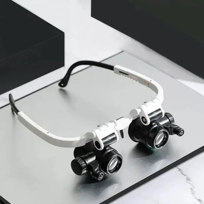 Magnifying Glass Led Light Adjustable Lenses - Fashinoza