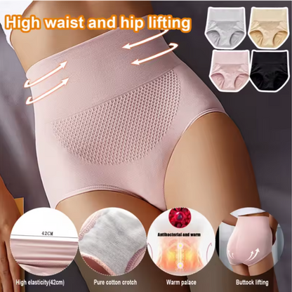 Women's High-Waist Tummy Control Underwear Seamless