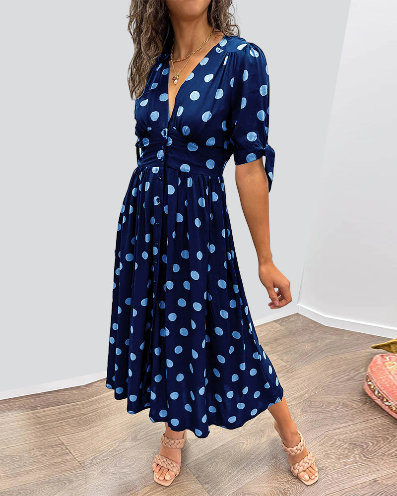 Women's Polka Dot Dress