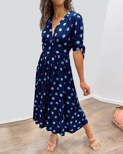 Women's Polka Dot Dress