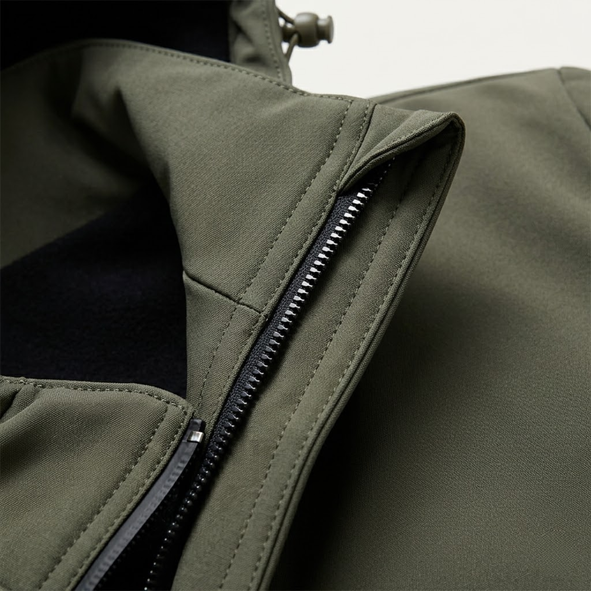 Men's Warm Hooded Jacket Modern Fit